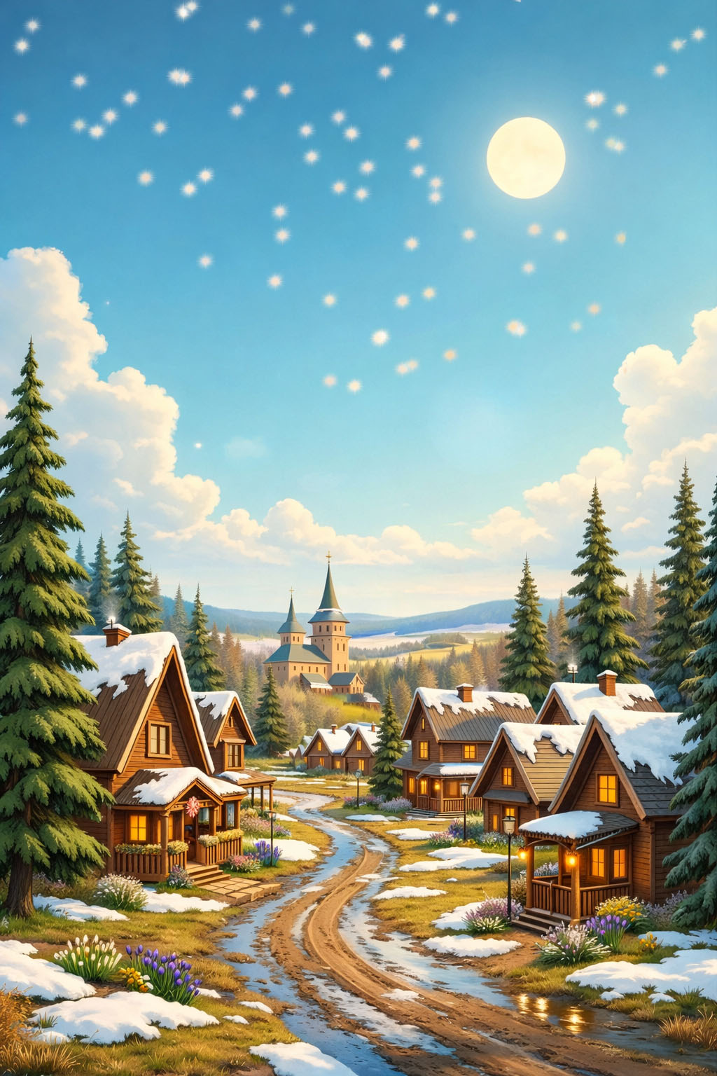 Весенний сад