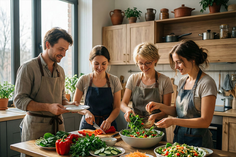 Весенняя кухня